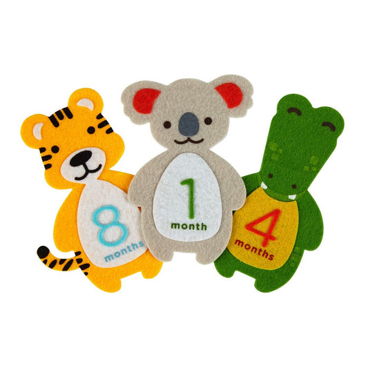 Pearhead Baby's First Years Felt Belly Stickers