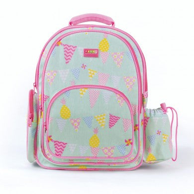 Penny Scallan Large Backpack Pineapple Bunting, , Backpack, Penny Scallan, Party Twinkle | PO BOX 3145 BRIGHTON VIC 3186 AUSTRALIA | www.partytwinkle.com.au 