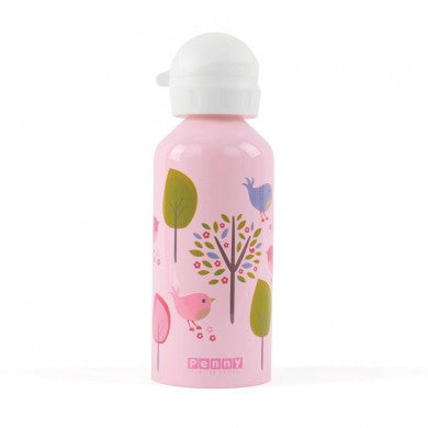 Penny Scallan Drink Bottle 500ml - Chirpy Bird, , Drinking Bottle, Penny Scallan, Party Twinkle | PO BOX 3145 BRIGHTON VIC 3186 AUSTRALIA | www.partytwinkle.com.au 