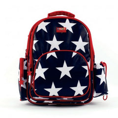 Penny Scallan Large Backpack Navy Star, , Backpack, Penny Scallan, Party Twinkle | PO BOX 3145 BRIGHTON VIC 3186 AUSTRALIA | www.partytwinkle.com.au 