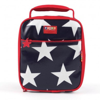 Penny Scallan Lunch Box Navy Star, , Lunch Bag, Penny Scallan, Party Twinkle | PO BOX 3145 BRIGHTON VIC 3186 AUSTRALIA | www.partytwinkle.com.au 