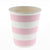 Sambellina Candy Stripe Pink Cups (12), , Cups, Sambellina, Party Twinkle | PO BOX 3145 BRIGHTON VIC 3186 AUSTRALIA | www.partytwinkle.com.au  - 2