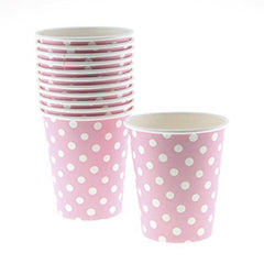 Sambellina Polkadot Pink Cups (12), , Cups, Sambellina, Party Twinkle | PO BOX 3145 BRIGHTON VIC 3186 AUSTRALIA | www.partytwinkle.com.au  - 1