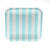 Sambellina Candy Stripe Blue Square Plates (12), , Party Plate, Sambellina, Party Twinkle | PO BOX 3145 BRIGHTON VIC 3186 AUSTRALIA | www.partytwinkle.com.au  - 1