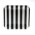 Sambellina Candy Stripe Black Square Plates (12), , Party Plate, Sambellina, Party Twinkle | PO BOX 3145 BRIGHTON VIC 3186 AUSTRALIA | www.partytwinkle.com.au  - 1