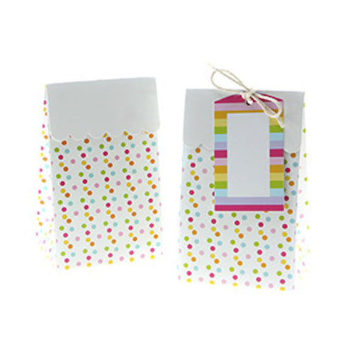 Sambellina Multicolor/Confetti Treat Boxes (12), , Treat Box, Sambellina, Party Twinkle | PO BOX 3145 BRIGHTON VIC 3186 AUSTRALIA | www.partytwinkle.com.au  - 1