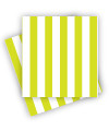 Sambellina Lime Candy Stripe Napkins (20)