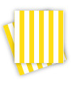 Sambellina Yellow Stripe Napkins (20)