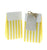 Sambellina Yellow Stripe Treat Boxes (12), , Treat Box, Sambellina, Party Twinkle | PO BOX 3145 BRIGHTON VIC 3186 AUSTRALIA | www.partytwinkle.com.au  - 1