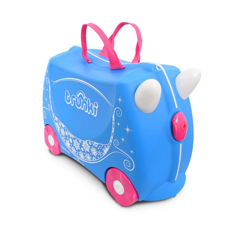 Trunki Ride-on Suitcase / Hand Luggage Princess Carriage Pearl