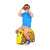 Trunki Ride-on Suitcase / Hand Luggage Giraffe Gerry