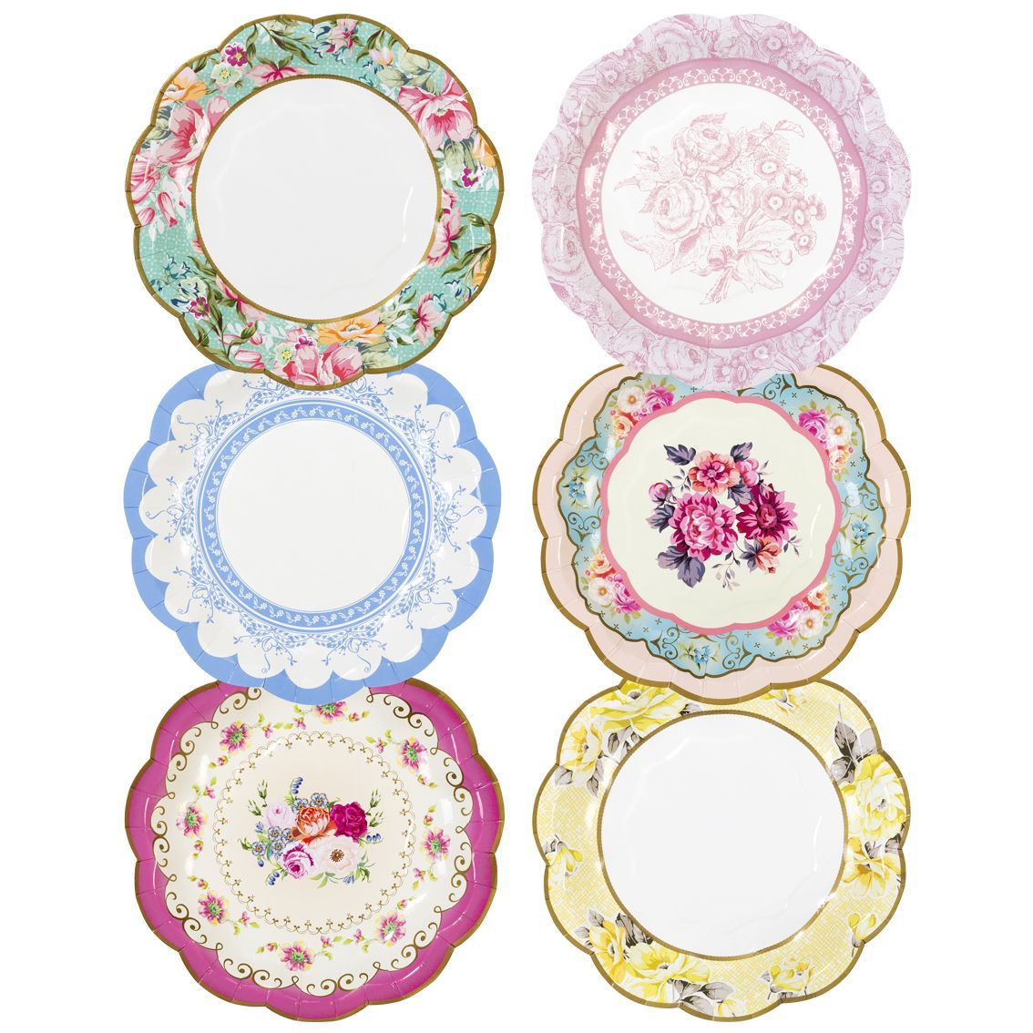 Talking Tables Truly Scrumptious Vintage Paper Plates