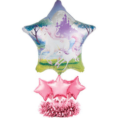 Unicorn Fantasy Balloon Party Centerpiece Kit - 46cm