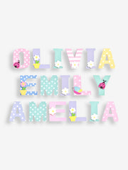 Jojo Maman Bebe - Wooden Letter Pastel "U" Pink