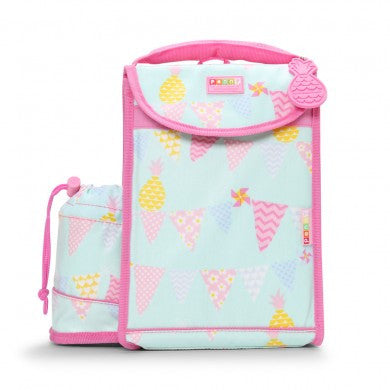 Penny Scallan Kids Insulated Backpack Lunch Box - Pineapple Bunting