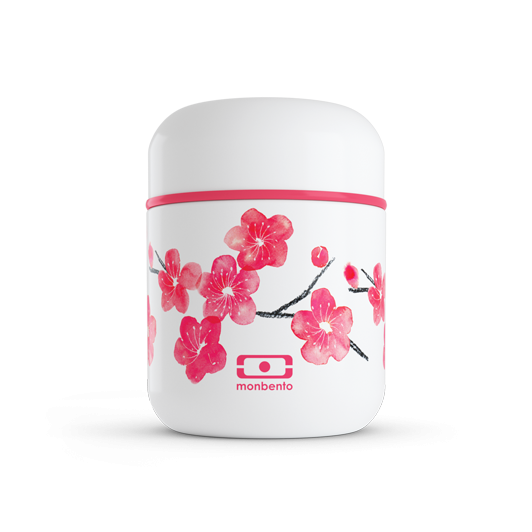 Monbento MB Capsule graphic Blossom - The small insulated lunch box