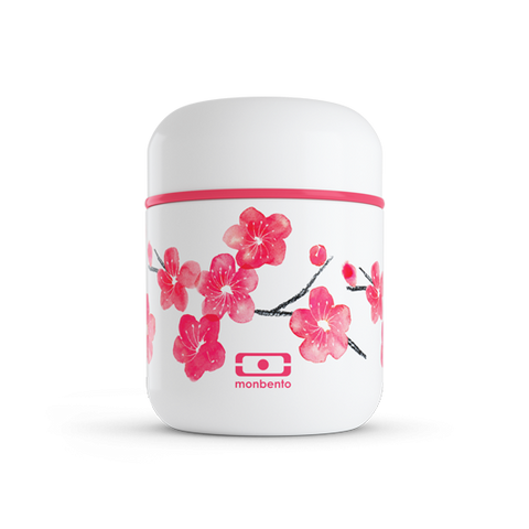 Monbento MB Capsule graphic Blossom - The small insulated lunch box