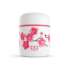 Monbento MB Capsule graphic Blossom - The small insulated lunch box