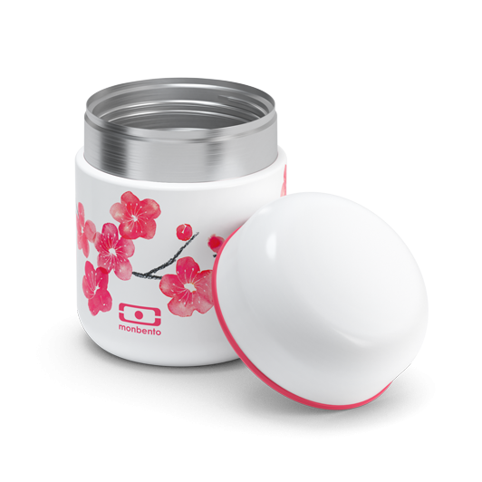 Monbento MB Capsule graphic Blossom - The small insulated lunch box