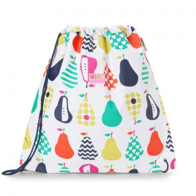 Penny Scallan Drawstring / Swimming Bag Pear Salad, , Backpack, Penny Scallan, Party Twinkle | PO BOX 3145 BRIGHTON VIC 3186 AUSTRALIA | www.partytwinkle.com.au 