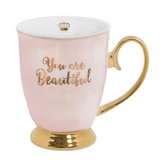 Cristina Re Mug Beautiful Blush, , High Tea, Cristina Re, Party Twinkle | PO BOX 3145 BRIGHTON VIC 3186 AUSTRALIA | www.partytwinkle.com.au