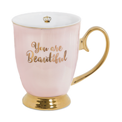 Cristina Re Mug Beautiful Blush, , High Tea, Cristina Re, Party Twinkle | PO BOX 3145 BRIGHTON VIC 3186 AUSTRALIA | www.partytwinkle.com.au 