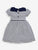 Jojo Maman Bebe Girl's White Sailor Dress 4-5 years