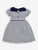 Jojo Maman Bebe Girl's White Sailor Dress 3-4 years