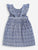 Jojo Maman Bebe Girls' Navy Ditsy Frill Summer Dress (4-5 years)