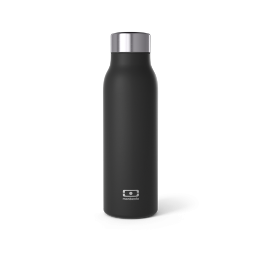 Monbento MB Genius Black Onyx - The smart insulated bottle