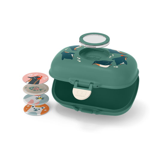 Monbento Bento Box MB Gram Green Penguin