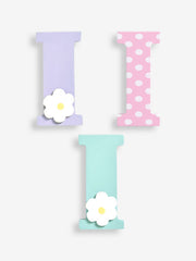 Jojo Maman Bebe Wooden / Door Letter Pastel "I" Pink