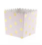 Sambellina Pink with Gold Foil Large Dot Scallop Favour Boxes (6)