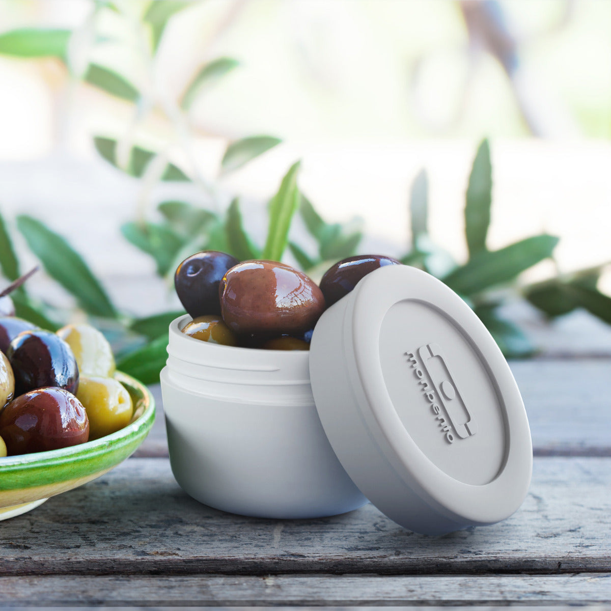 Monbento MB Temple L grey Coton