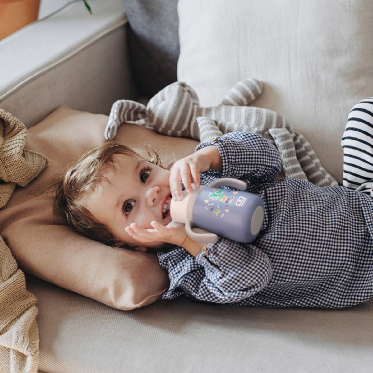 Monbento MB Stram blue Dino