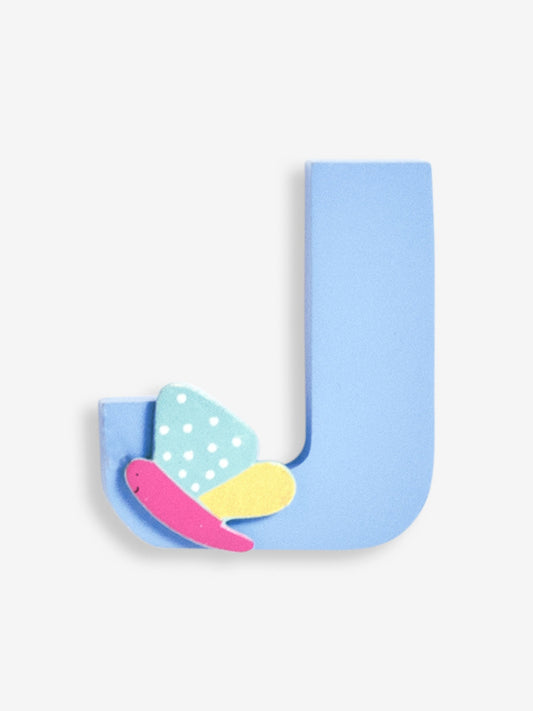 Jojo Maman Bebe - Wooden Letter Pastel "J" Blue