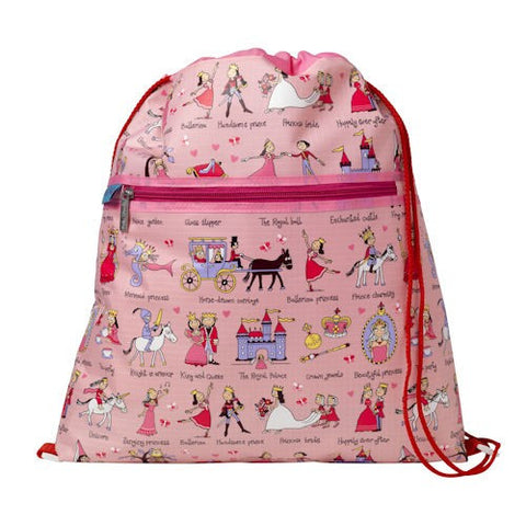 Tyrrell Katz Princess Swimming / Drawstring / Kit Bag, , Swimming Bag, LK Gifts, Party Twinkle | PO BOX 3145 BRIGHTON VIC 3186 AUSTRALIA | www.partytwinkle.com.au 