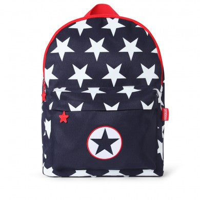 Penny Scallan Large Backpack Navy Star (Bare Collection), , Backpack, Penny Scallan, Party Twinkle | PO BOX 3145 BRIGHTON VIC 3186 AUSTRALIA | www.partytwinkle.com.au  - 1