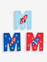 Jojo Maman Bebe - Wooden / Door Letter Primary "M" Red