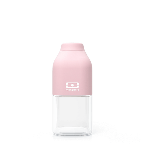 Monbento MB Positive S Litchi (Light Pink) - French Design. The 330ml Drink Bottle.