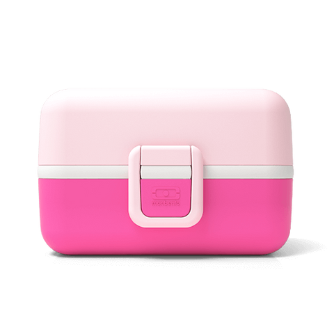 Monbento Bento Box MB Tresor Litchi (Light Pink) - French Design Kid's Bento Box