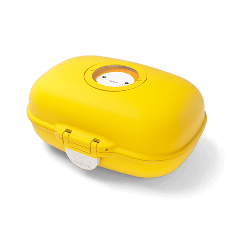 Monbento Bento Box MB Gram Moutarde / Yellow Mustard - French Design Kid's Snack Box