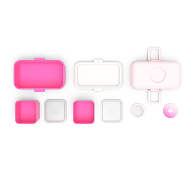 Monbento Bento Box MB Tresor Litchi (Light Pink)