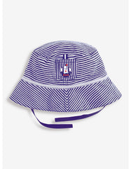 Jojo Maman Bebe Navy Nautical Stripe Sun Hat (3-6 years)