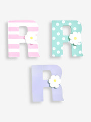 Jojo Maman Bebe - Wooden / Door Letter Pastel "R" Green