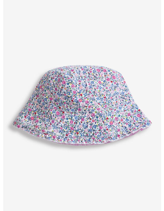 Jojo Maman Bebe Girl's Summer Ditsy Floral Twill Sun Hat (3-6 years)