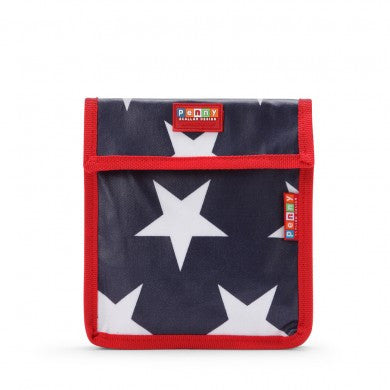 Penny Scallan Snack Bag - Navy Star, , Backpack, Penny Scallan, Party Twinkle | PO BOX 3145 BRIGHTON VIC 3186 AUSTRALIA | www.partytwinkle.com.au  - 1