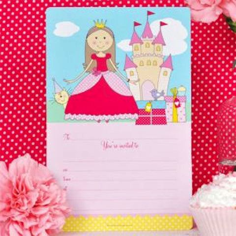 Princess Invitations, , Invitations, Illume Design, Party Twinkle | PO BOX 3145 BRIGHTON VIC 3186 AUSTRALIA | www.partytwinkle.com.au 