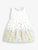Jojo Maman Bebe Girls' White Garden Border Party Dress (4-5 yrs)
